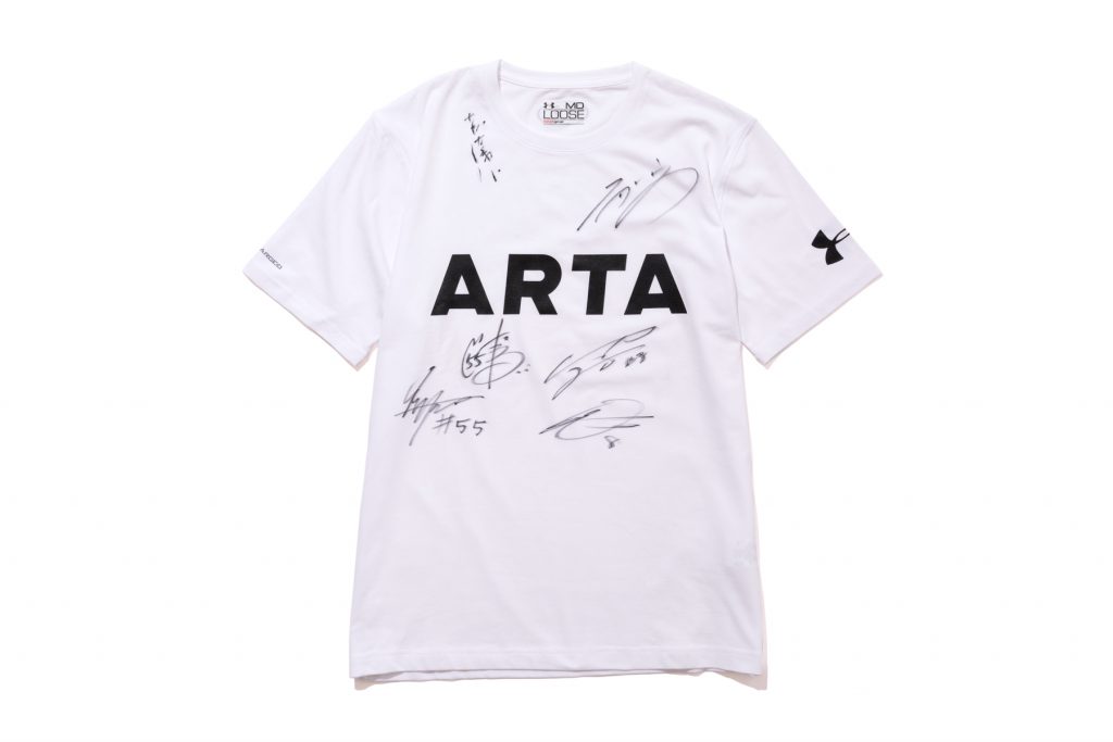 完売いたしました】サイン入りTシャツ 数量限定販売 | ARTA